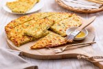 flatbread de queso cottage