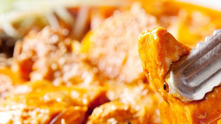 Guiso de fideos con pollo y verduras