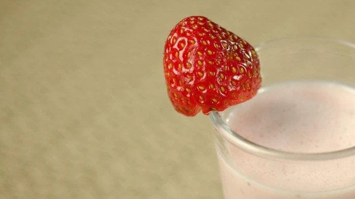 Horchata de fresa