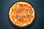 Tarta de tomate y mostaza