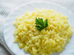Arroz con limón y perejil