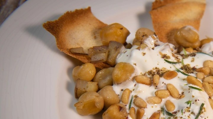Fatteh de garbanzos