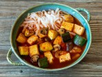 Guiso de fideos vegano