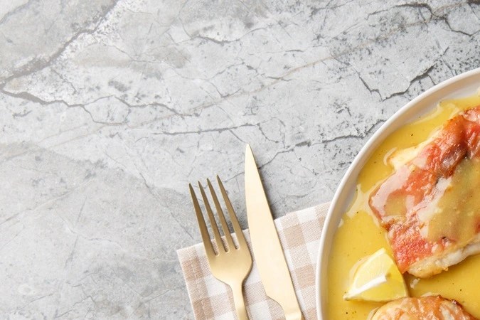 Saltimbocca de pollo