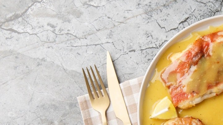 Saltimbocca de pollo