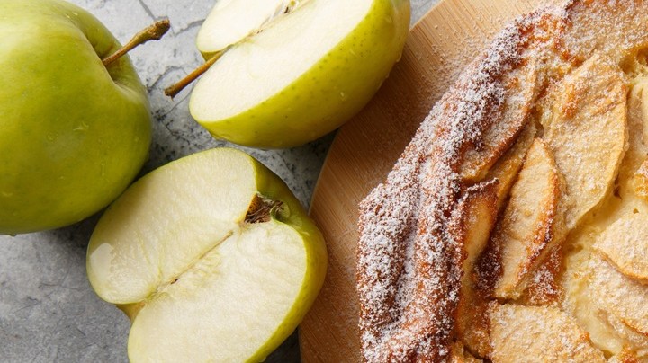 Bizcocho de manzana sin azúcar
