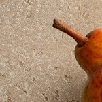 Una tarta de pera y almendras