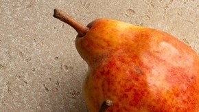Una tarta de pera y almendras