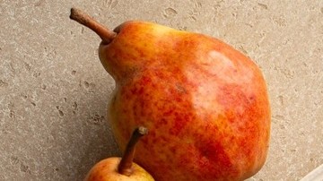 Una tarta de pera y almendras