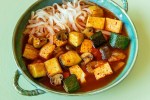 Guiso de fideos con zapallo