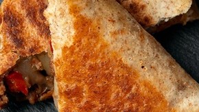 Quesadillas con pico de gallo