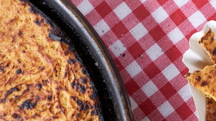 Socca francesa de garbanzos