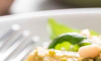 pasta al pesto de calabaza