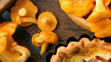 Pastel de patata y setas