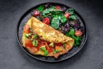 tortilla de salmón ahumado